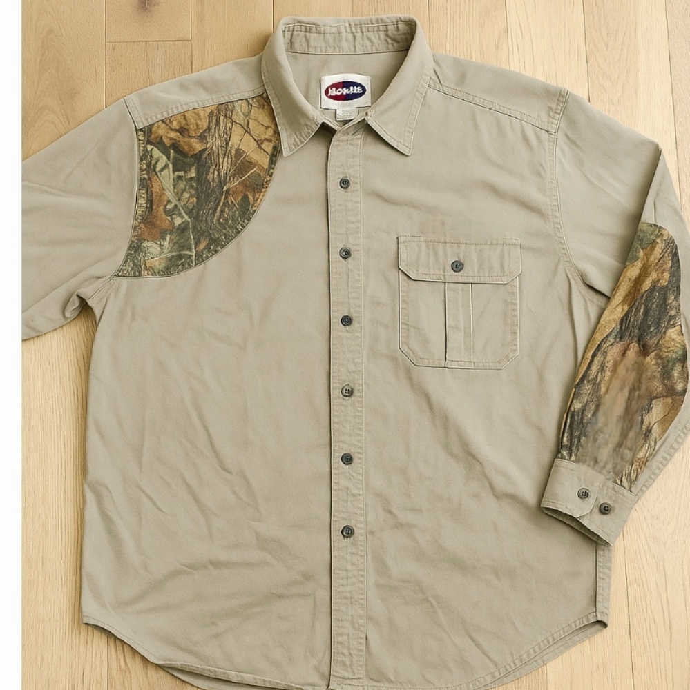 Men's Wranglers Pro Gear Hunting Shirt, Size XL
